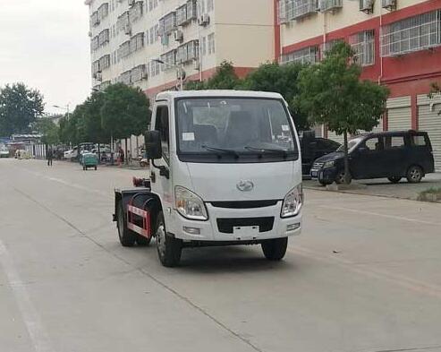 程力威牌CLW5030ZXXSH6型車(chē)廂可卸式垃圾車(chē)